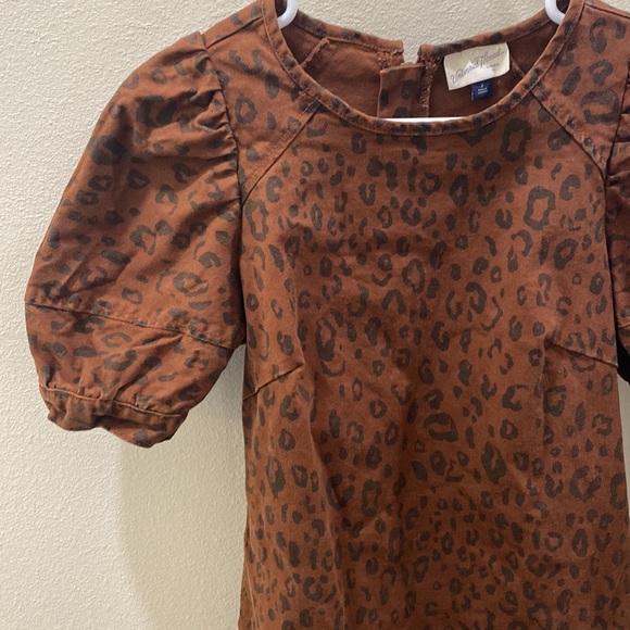 Universal thread Jean leopard print dress - Picture 3 of 4